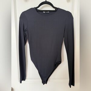 Zara Elegant Black Top